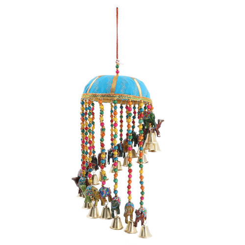 Bamboo Basket Camel Wind Chain Hanging