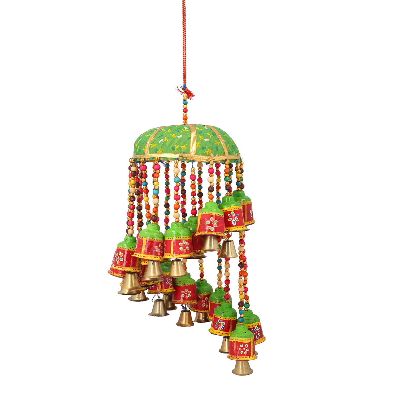 Bamboo Basket Bell Wind Chain Hanging