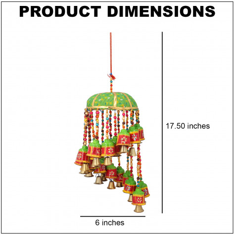 Bamboo Basket Bell Wind Chain Hanging