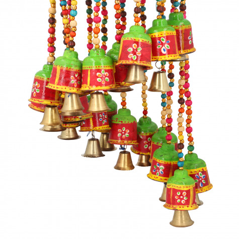 Bamboo Basket Bell Wind Chain Hanging