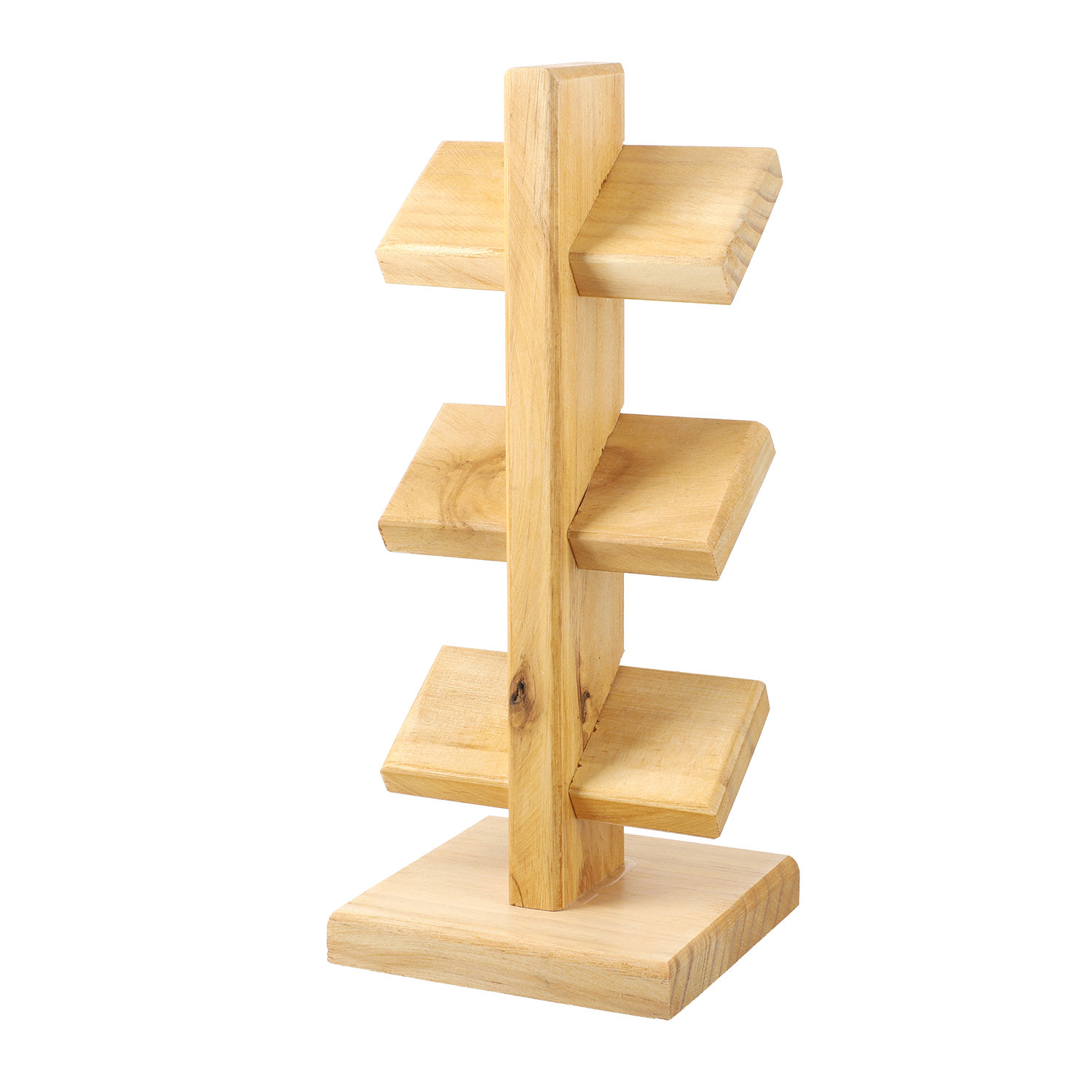 Pine Wood Watch Stand