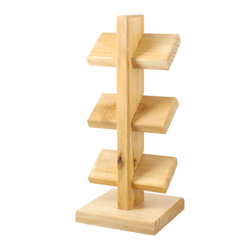 Pine Wood Watch Stand