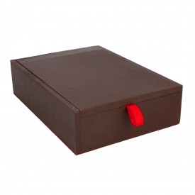 MDF Bord  Brown Color Painted Handcrafted Jewellery Box 